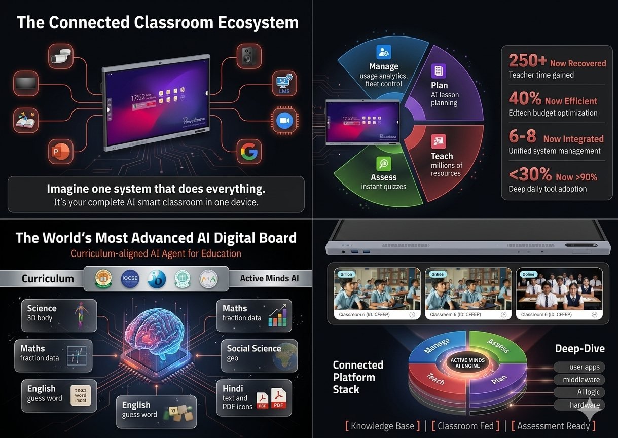 4K Classroom AI Analytics Dashboard
